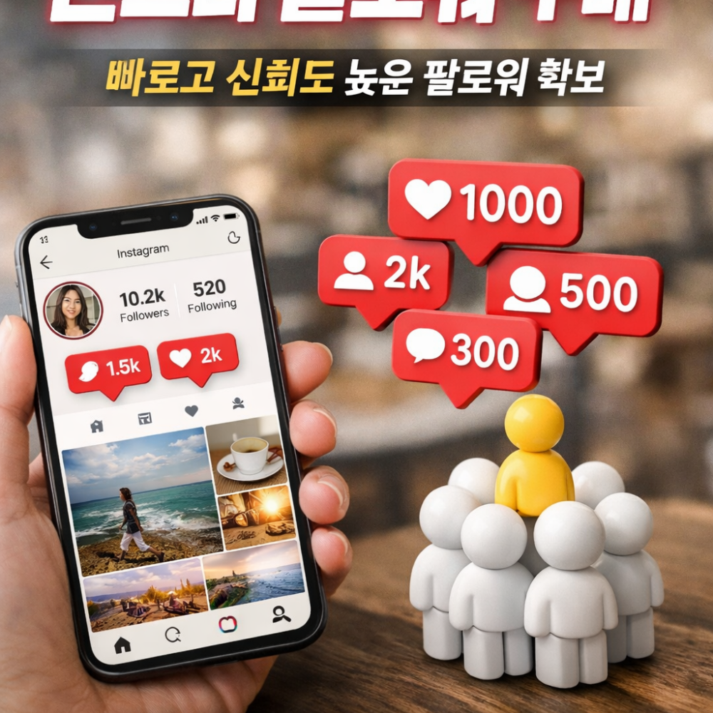 인스타 팔로워 구매